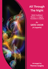 All Through The Night SATB choral sheet music cover